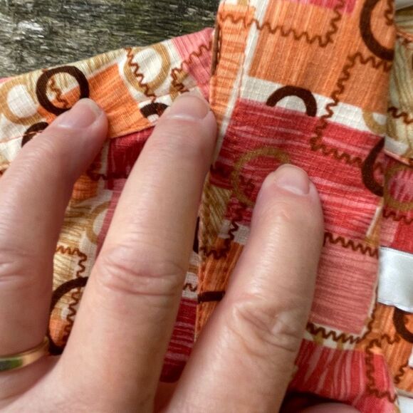 C.J.Banks size 1X geo print vest drawstring waist - Picture 3 of 12